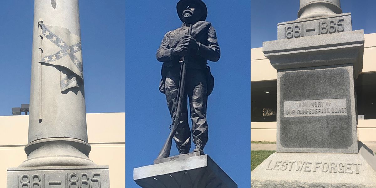 Vote split on whether to remove Confederate statue from outside Harrison Co. Courthouse